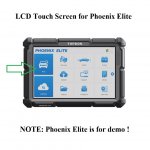 LCD Touch Screen Digitizer Replacement for TOPDON PHOENIX ELITE